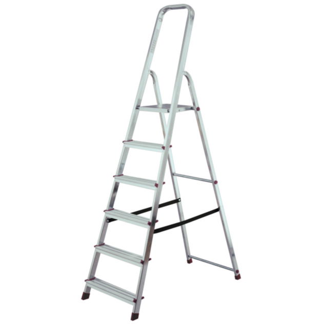 Krause CORDA egy oldalon járható lépcsőfokos háztartási állólétra, 6 fokos termék fő termékképe