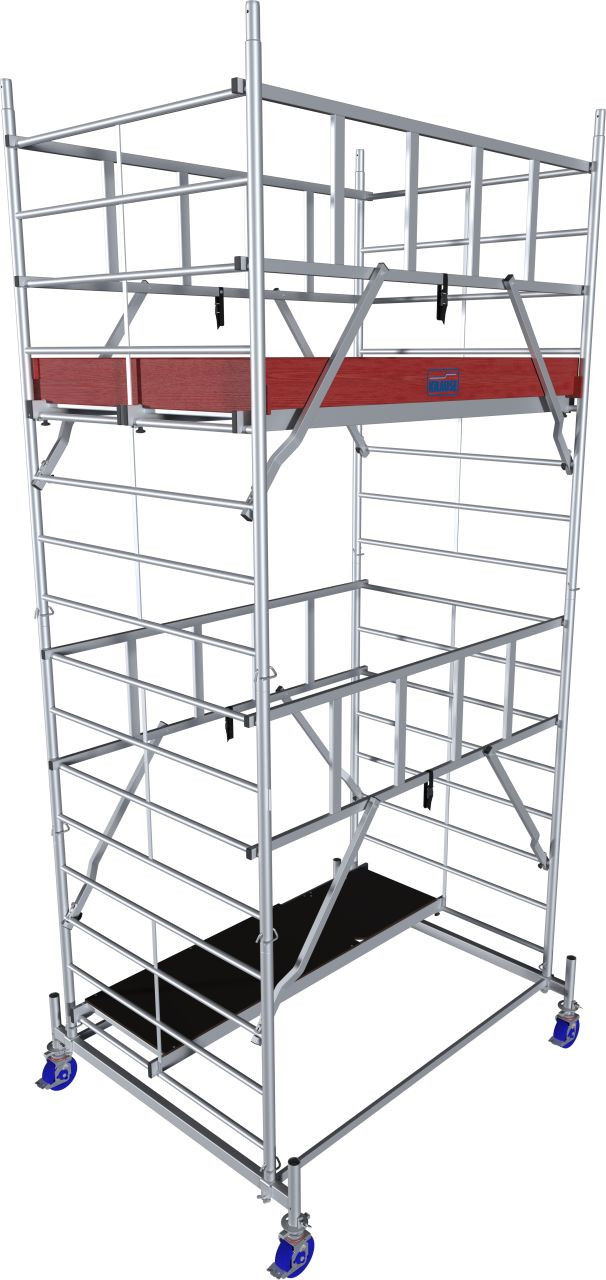 Krause ProTec XXL alumínium gurulóállvány, széles kivitel, munkamagasság: 5.3 m termék fő termékképe