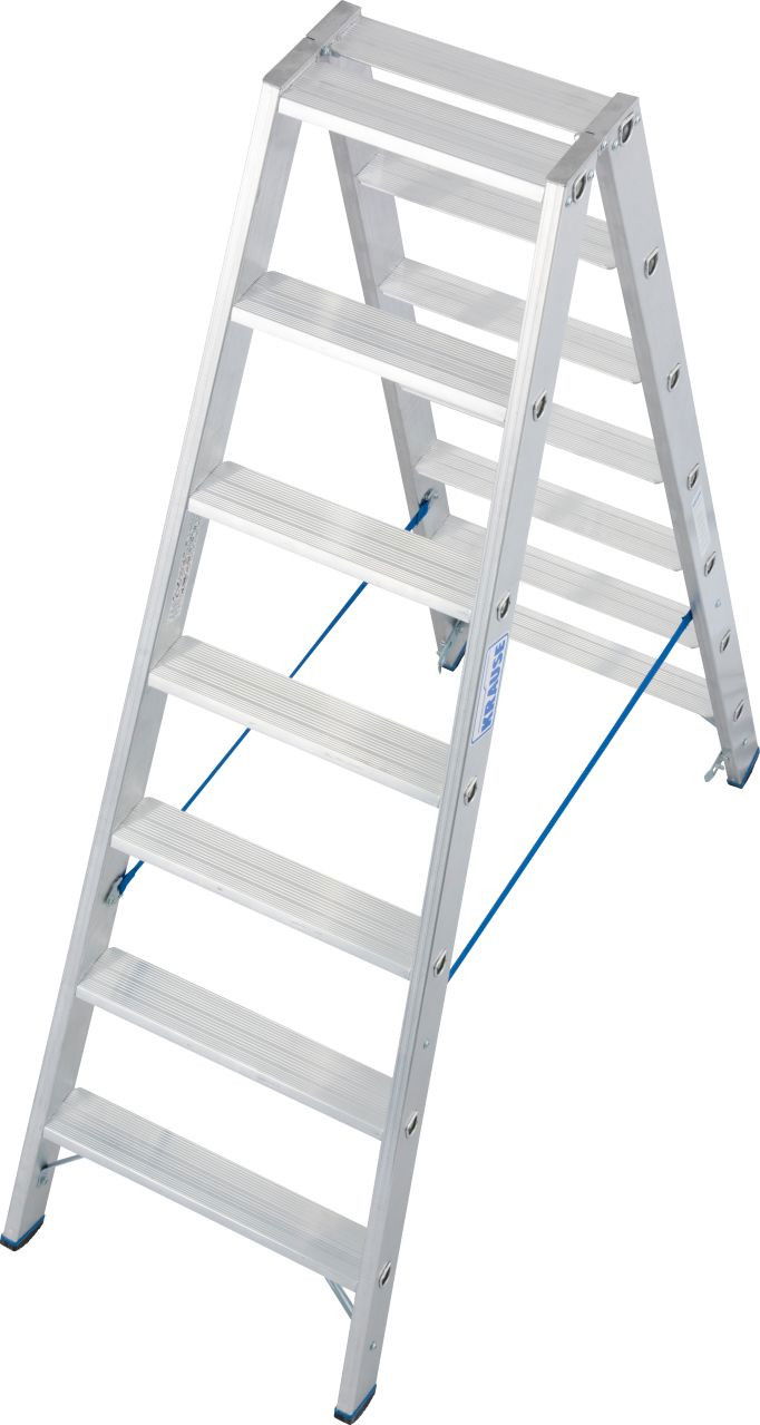 Krause STABILO Professional két oldalon járható lépcsőfokos állólétra, 2x7 fokos termék fő termékképe