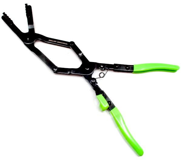 Müller-Werkzeug MLR-500 032 bilincsfogó vízcső bilincsekhez, dupla csuklós, hajlított, 440 mm termék fő termékképe